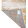 Alban Abstract Shag Gold/Beige Indoor Area Rug