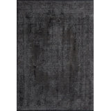 Rapture Abstract Area Rug in Gray