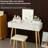 Gold+White Led Lighted Vanity - 3 Modes Mirror, Drawers & Cabinet, Organize Beauty Accessories, Stable Desk For Bedroom Bathroom, Adorable Present Table In Bathroom Furniture, Makeup Tools, Alluring-1622318318-1636939547