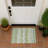Machine Washable Indoor/Outdoor Lanphear ACN2397 Stripes Rug-437780286
