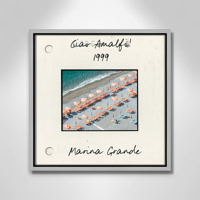 Amalfi, Italy - Marina Grande Print by Danita Dalmont