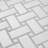 Metro Basketweave 11-3/4 " x 11-3/4 " Porcelain Mosaic Floor and Wall Tile-517986145