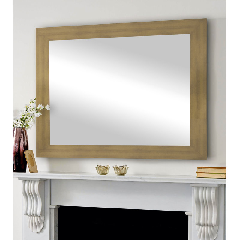 Arazeli Engineered Wood Flat Wall Mirror, 39" x 45"