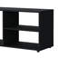 Meuble télé avec tablettes de rangement ouvertes-398066292