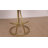 Modern S-Shaped Metal Leather Round Bar Stools With Footrest (Set of 4)-949267799