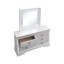 Commode 6 tiroirs avec boutons dorés