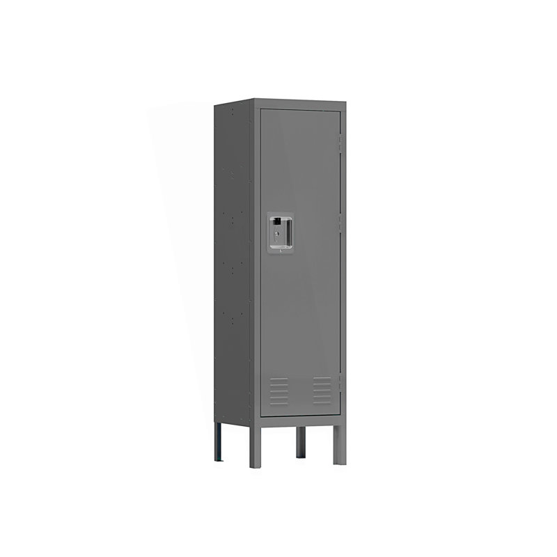 Armoire de rangement moderne 1 porte, Gris