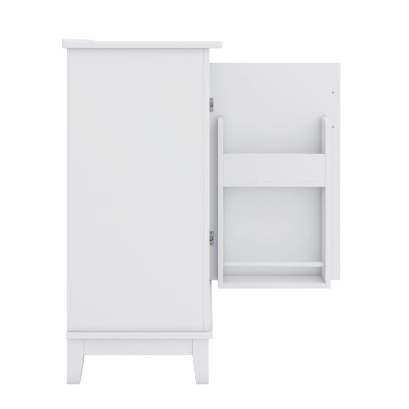 Ensemble de meuble-lavabo classique et lavabo en céramique Classic, Blanc