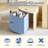 Toddler Table And Chair Set, Wooden Kids Table And Chairs, Kids Table With 4 Drawer Stools, Toddler Table And Chairs With 4 Storage Drawers, Kids Activity Table For Daycare, Classroom, Playroom