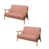 Pink Faux Leather