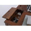 Bureau en bois massif Pharr-1054452318