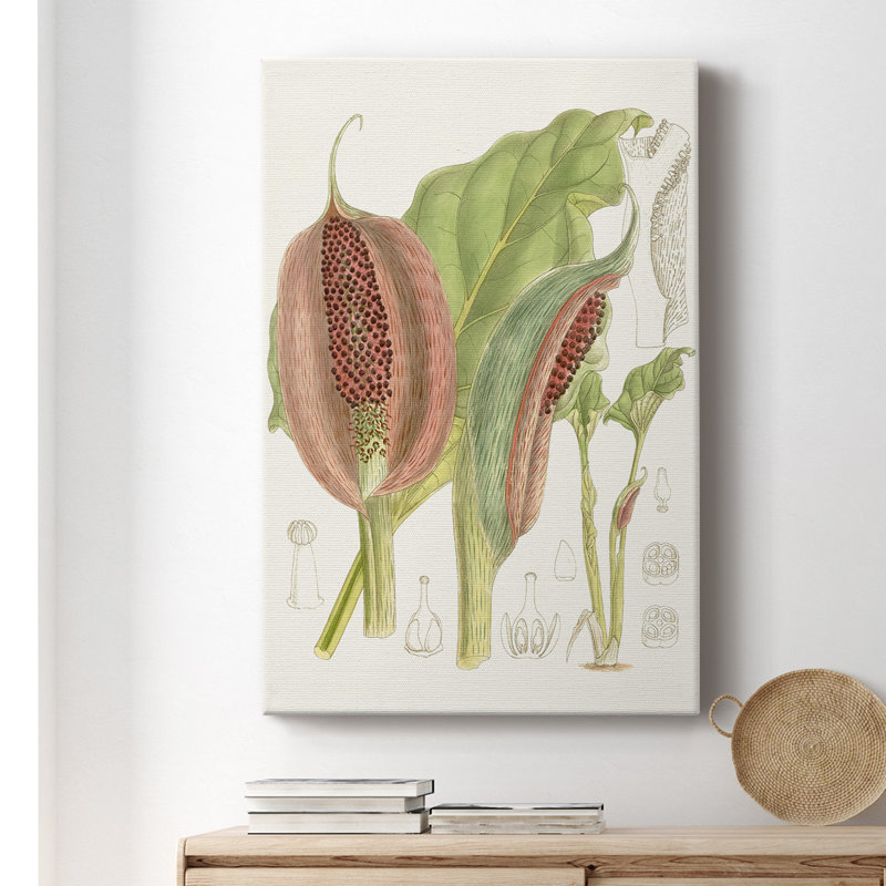 Tropical Variété VI - impression sur toile tendue, H 18 po x l 12 po x P 1 po
