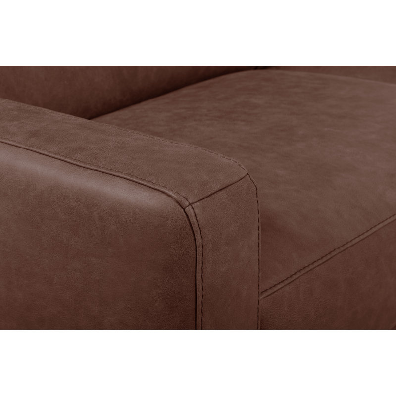 Aadhavan Sofa, Brown, 2, 85cm H x 157cm W x 92cm D