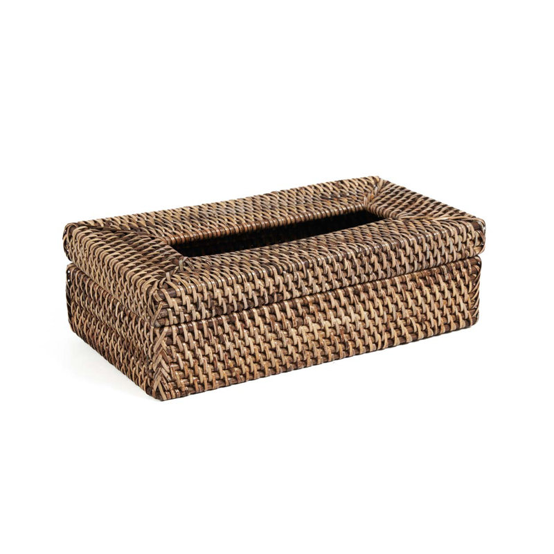 17 Stories Rattan Bin