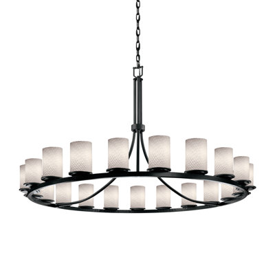 Dakota 21 - Light Dimmable Tiered Chandelier
