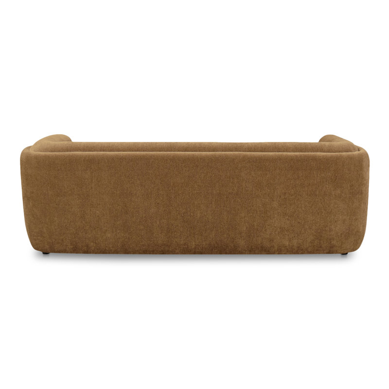 Alora Sofa White, Ochre Brown
