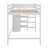 Full Size Loft Bed With Wardrobe-317326503