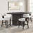 Oakley Wood Counter Storage Table