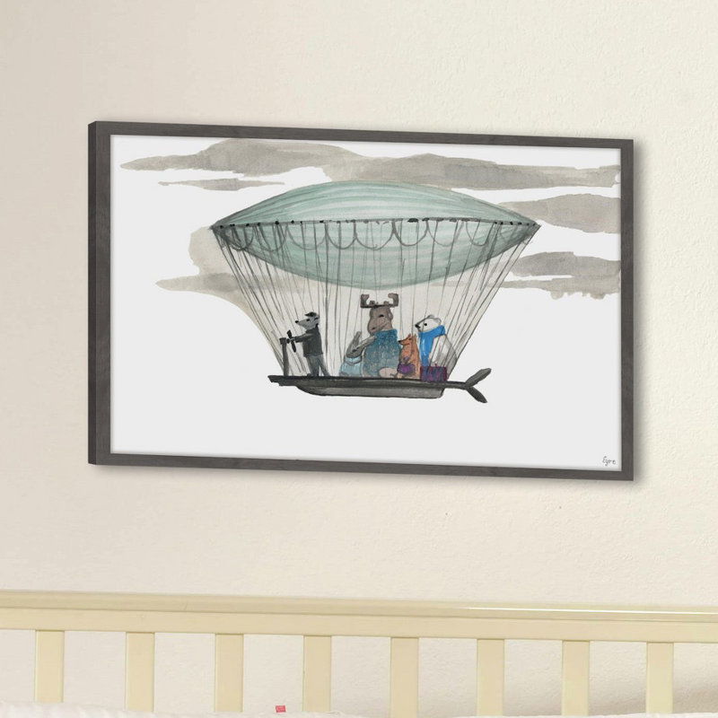 Toulouse Toulouse - Graphic Art on Paper, 61cm H x 91cm W