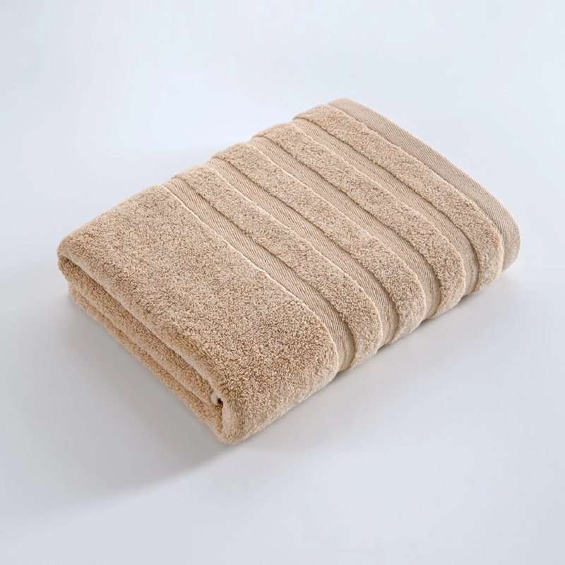 100% Cotton Bath Towel, Beige