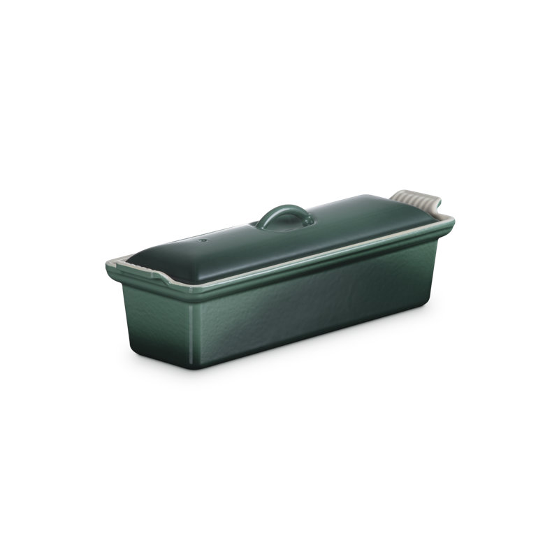 Le Creuset Enameled Cast Iron Traditional Rectangular Terrine, 2 Qt.- Marseille, Green