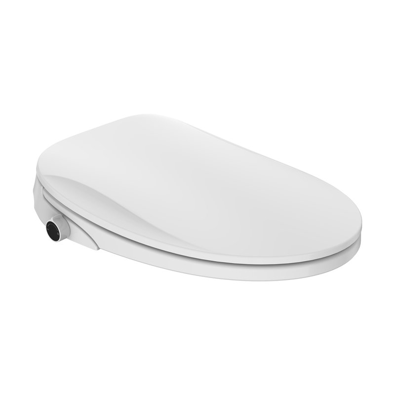 Siège et couvercle de toilette allongés