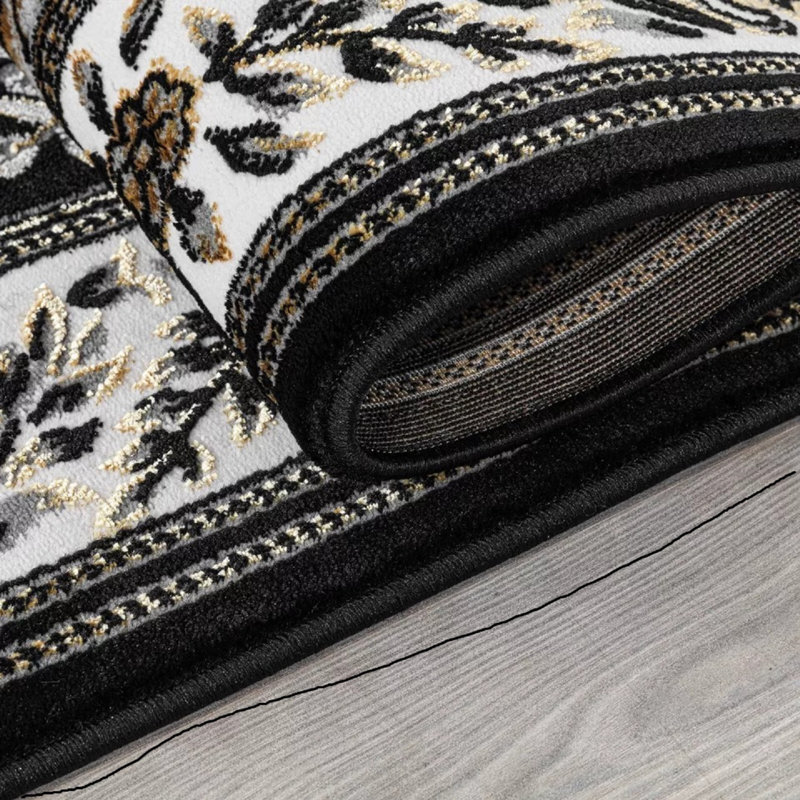 Floral Flatweave Area Rug, Runner 1'12" x 7'3"