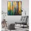 Flickering Candles metal print
