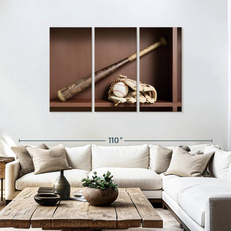Sireci Old Time Baseball, 48" H x 74" W
