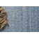 Kaza Wool Striped Area Rug in Blue