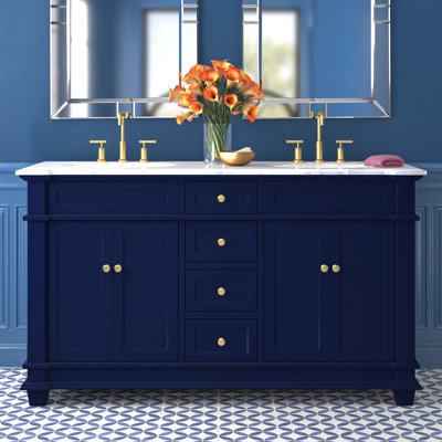 Ensemble de meuble-lavabo double 60 po Lydie