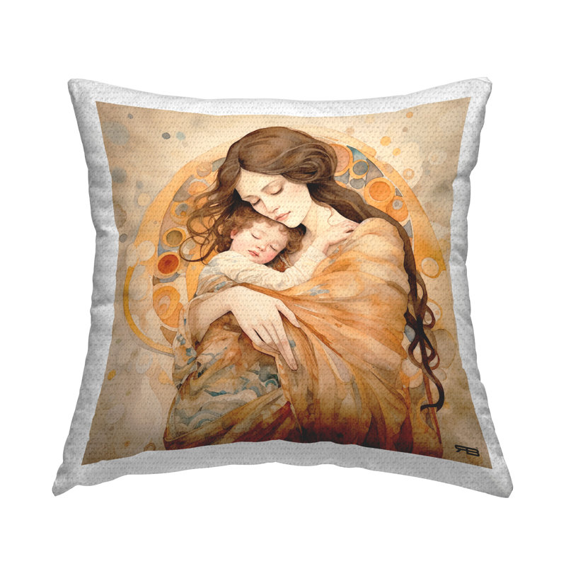 Coussin pour l'extérieur Elegant Mother & Baby