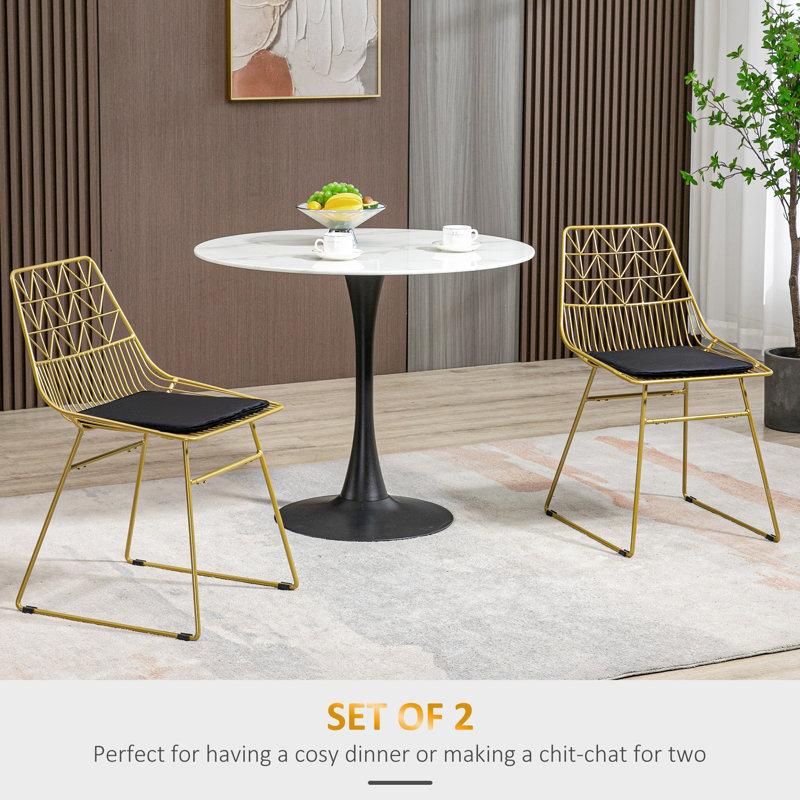 Bredevoort 46cm H Polyester Upholstered Side Chair