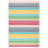 Rainbow Stripe Multi Machine Washable Rug