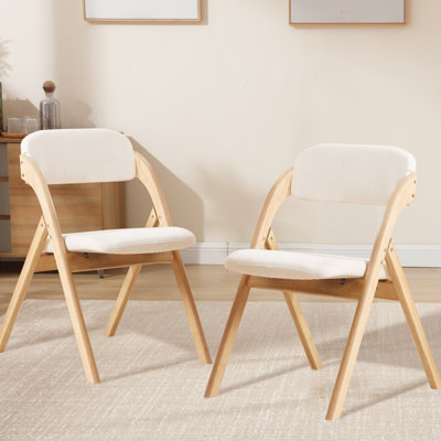 Upholstered Padded Stackable Folding Chair