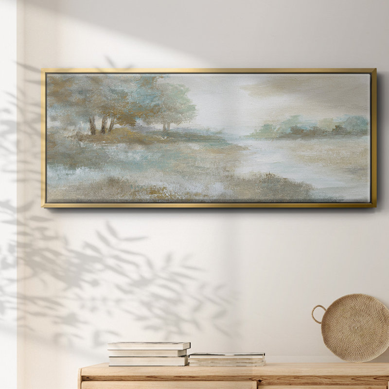 Ethereal Magic- Framed Canvas, 12" H x 30" W