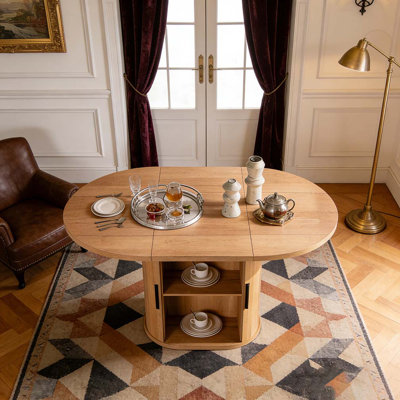 59 Inch Oval Dining Table