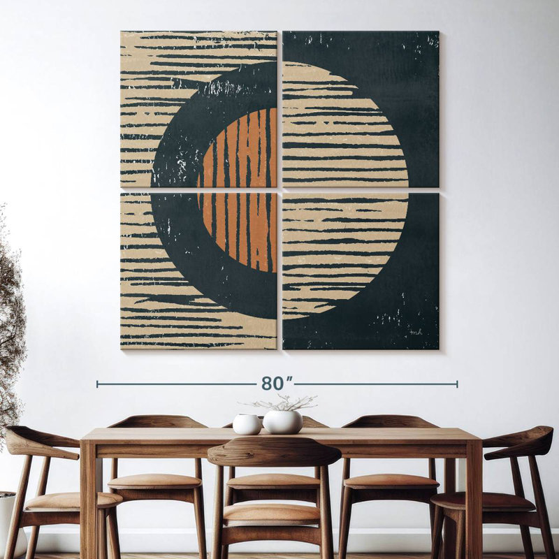 Primitive, 74" H x 74" W