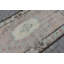 Tapis beige de luxe, tapis turcs, tapis rétro, tapis tissés à plat, tapis 3,9 x 7,2 pi, tapis Oushak