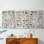 ABSTRACT Series DLXV - Toile tendue avec châssis sur mesure - 3 pièces-943440585-943440582