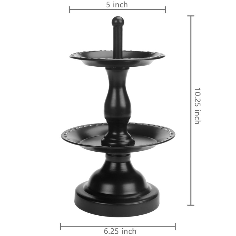2 Tier Tree with Tray Jewellery Stand