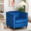 Chaise avec accoudoirs en velours 28,3 po-821836743