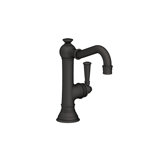 Jacobean Single Hole Bathroom Faucet with Drain Assembly