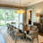 4-Light Alabaster Glass Chandelier