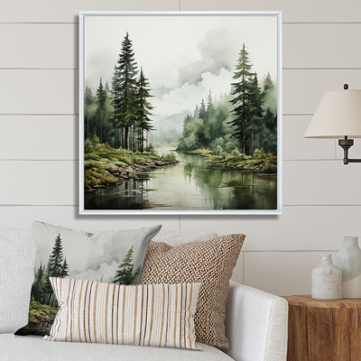 " Pine Tree Silent Wilderness "