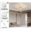 Flausch 8 - Light 60cm Modern Ceiling Light, Dimmable LED Flush Mount with Remote, Rectangle Acrylic Chandelier-1567938449