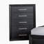 Mobilier de chambre à coucher 1pc Chest 5-English Dovetail