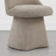 Chaise pivotante rembourrée en tissu-59055192