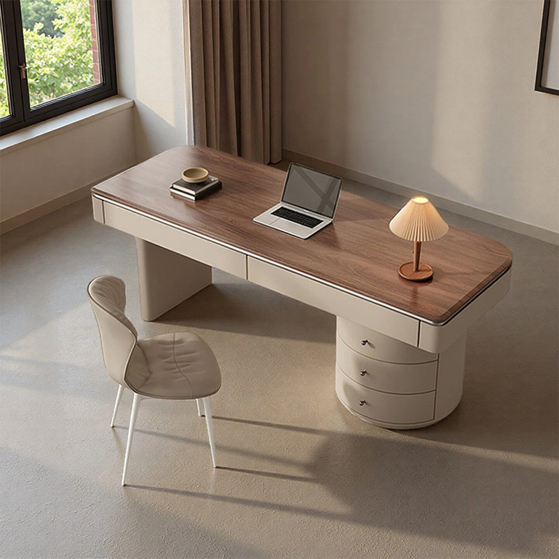 Retro and stylish desk with a design element