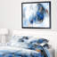 « color fumée blue blue », reproduction d’impression sur toile tendue encadrée-26668741